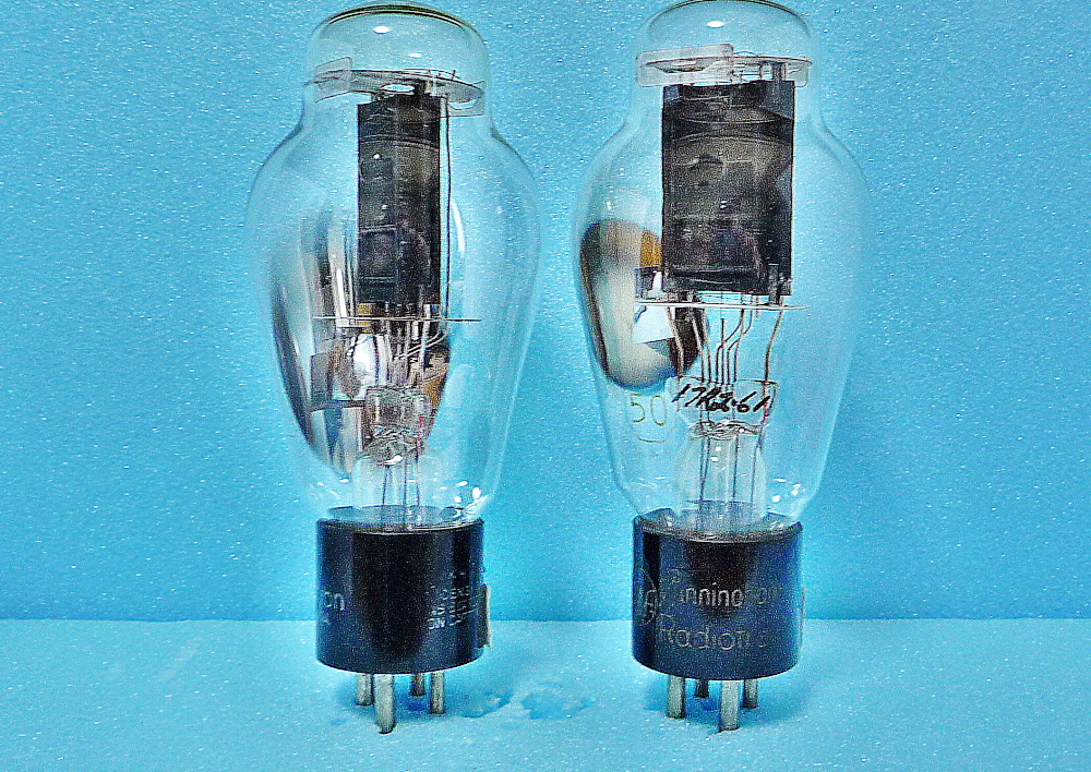 ☆ 真空管 ・ RCA 50 RADIOTRON 中古品 2本 ☆ | energysource.com.br