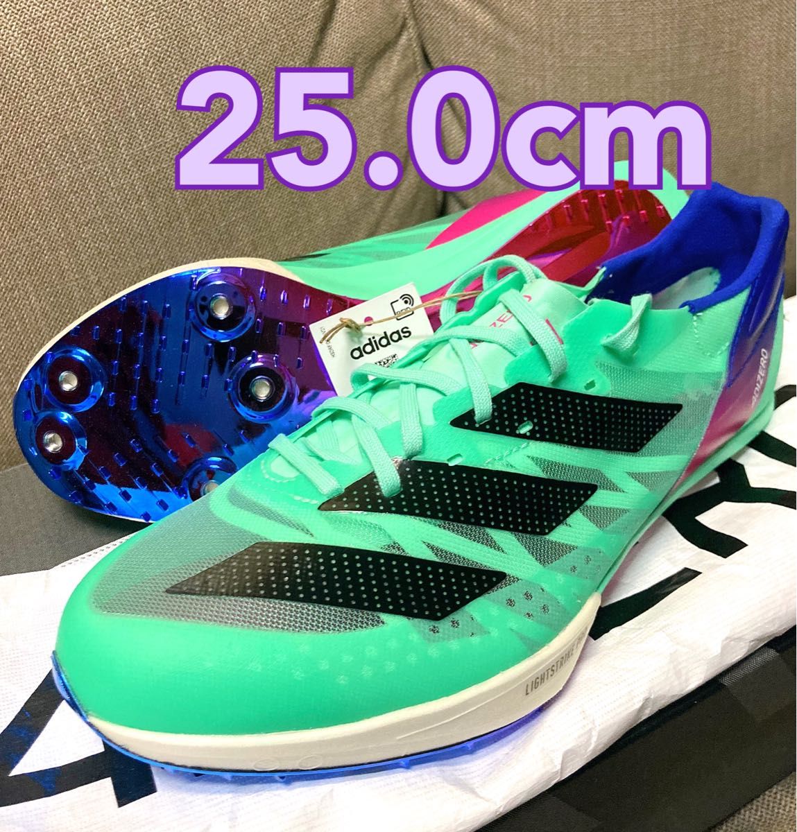 未使用）adidas adizero PRIME SP2 25.0cm-