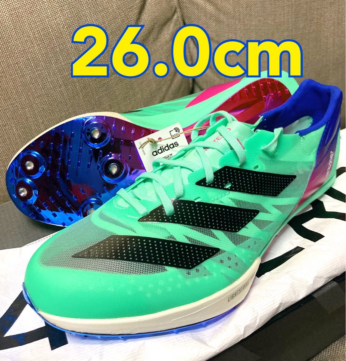 未使用】adidas adizero PRIME SP2 26 0cm アディダス 未使用】adidas adizero PRIME SP2 26 0cm アディダス