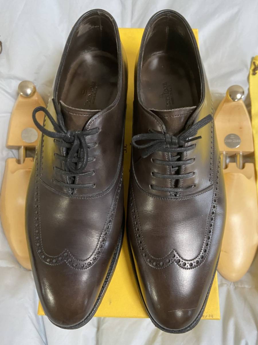 超希少！ほぼ新品！廃番！JOHN　LOBB　ハットン　ラスト7000番７E　芸術的ブラウン！！