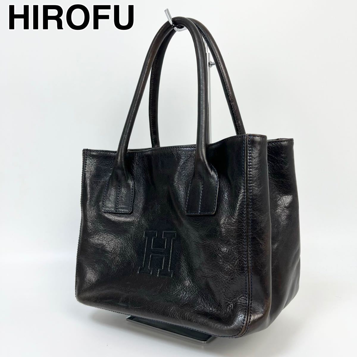 全商品オープニング価格！ 23E11 HIROFU ヒロフ ハンドバッグ レザー