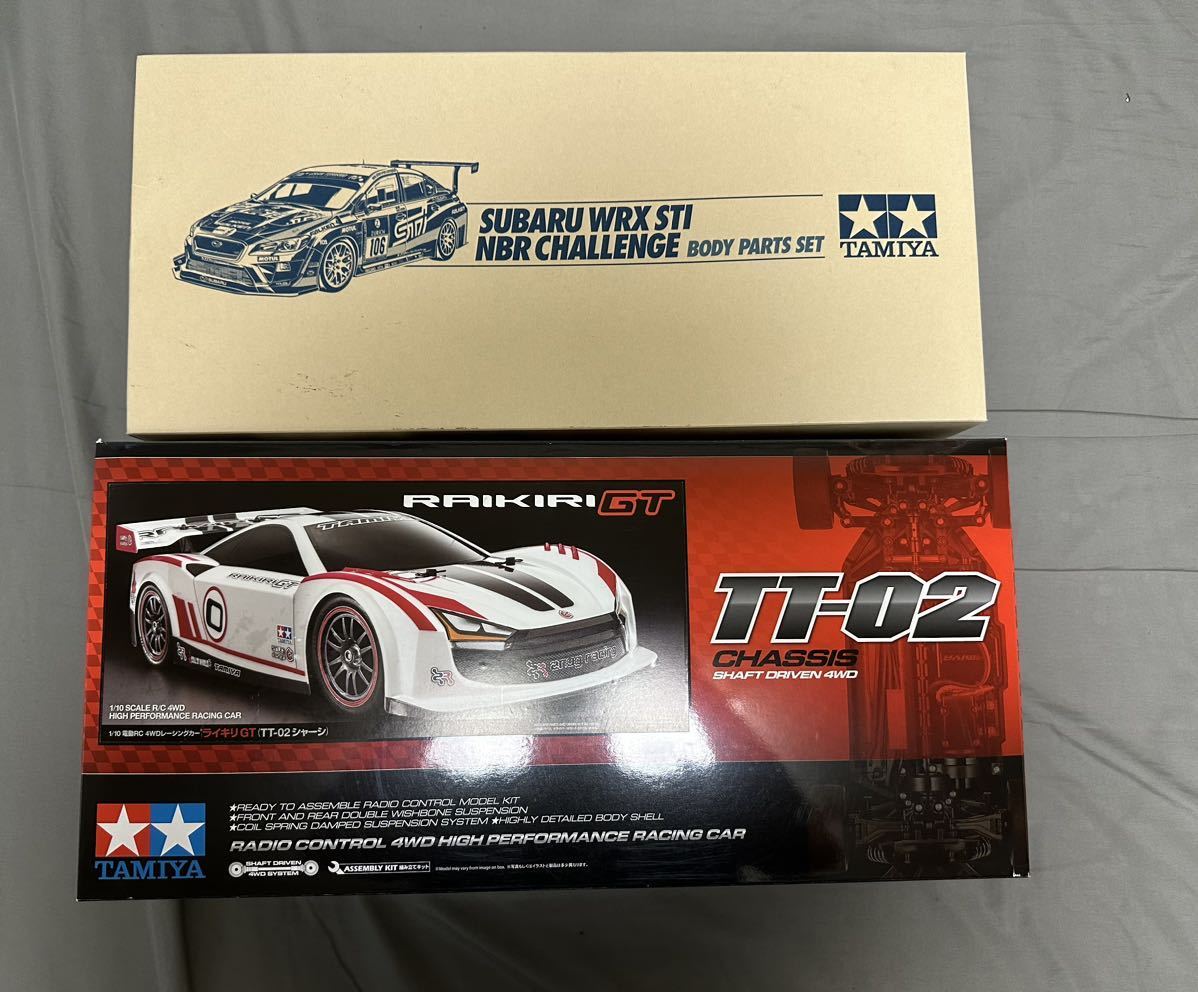 タミヤ 1 10電動RC 4WDレーシングカー ライキリGT TT-02シャーシ