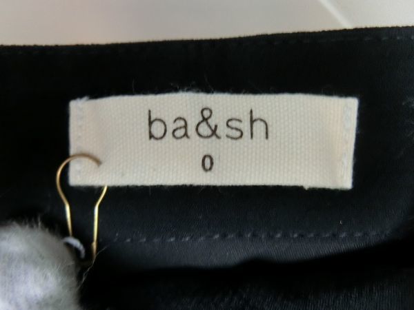 ba&sh JANIS 巻きスカート 0 ブラック バッシュ_画像2