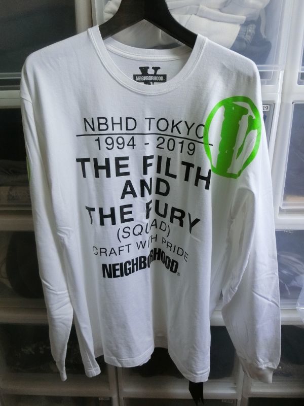 新しいエルメス NHVL VLONE x NEIGHBORHOOD / ネイバーフッド ホワイト