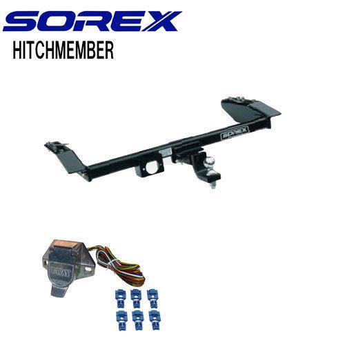 【T123N】SOREX ソレックス製 ハイエース200系ワイド スチール製ヒッチメンバーセット