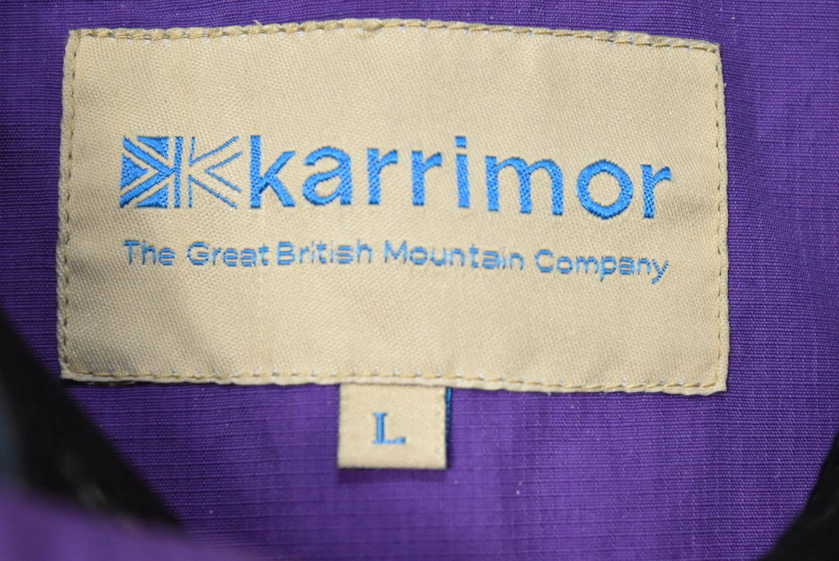 karrimor カリマー UK イギリス ナイロンジャケット アウトドア ブルゾン スポーツ 26374 - 683 50の画像8