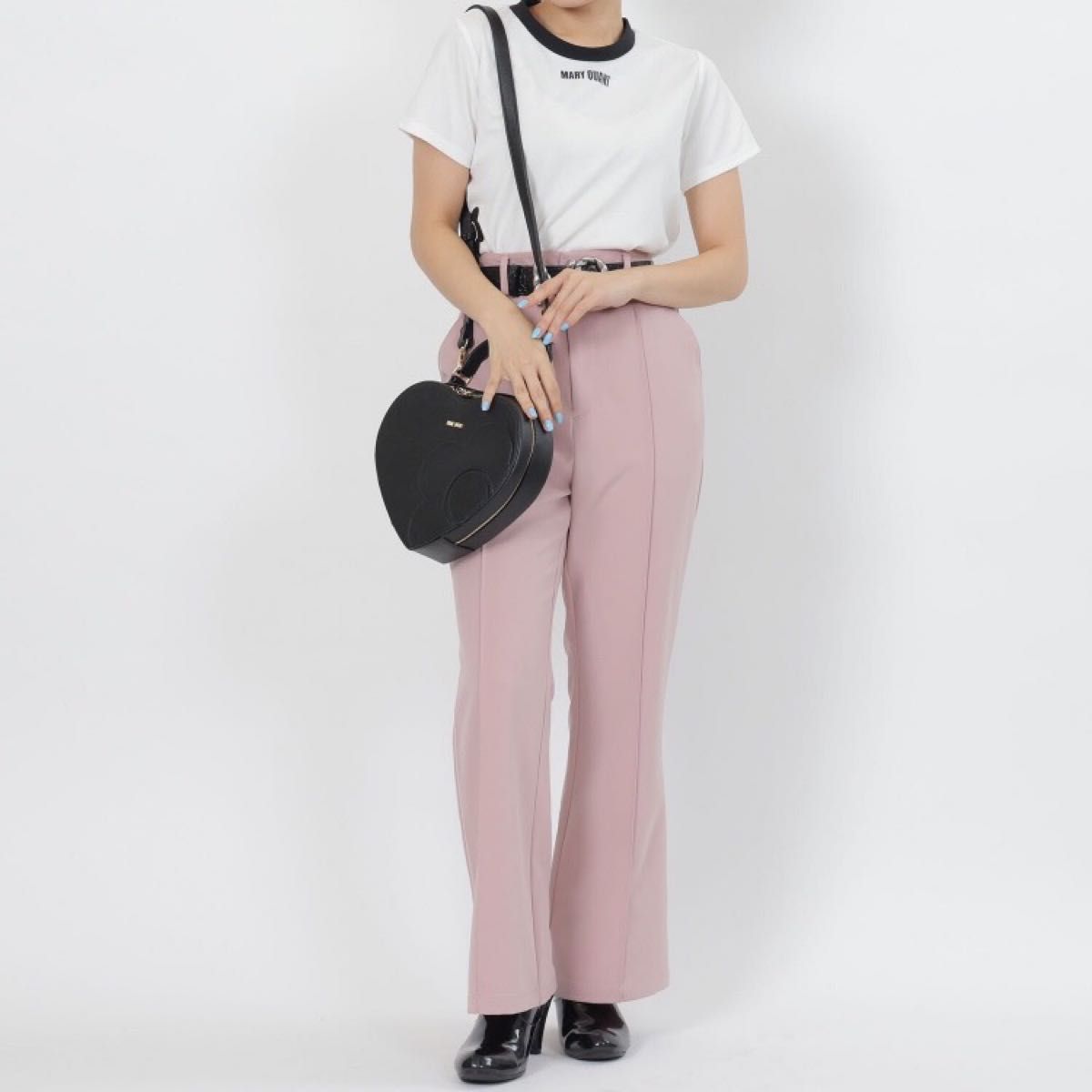 新品☆MARY QUANT マリークワント ハートダイカット 2WAYショルダー