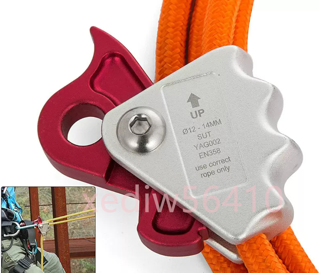 高品質★安全ロープ ランヤード ワークポジショニングロープハーネス安全帯 ツリークライミング 伐採 の画像3