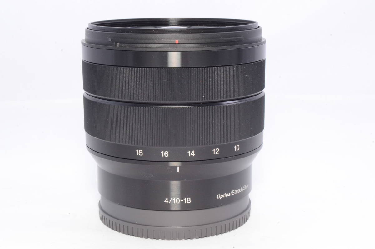 美品】ソニー SONY E 10-18mm F4 OSS SEL1018 広角レンズ APS-C専用 E