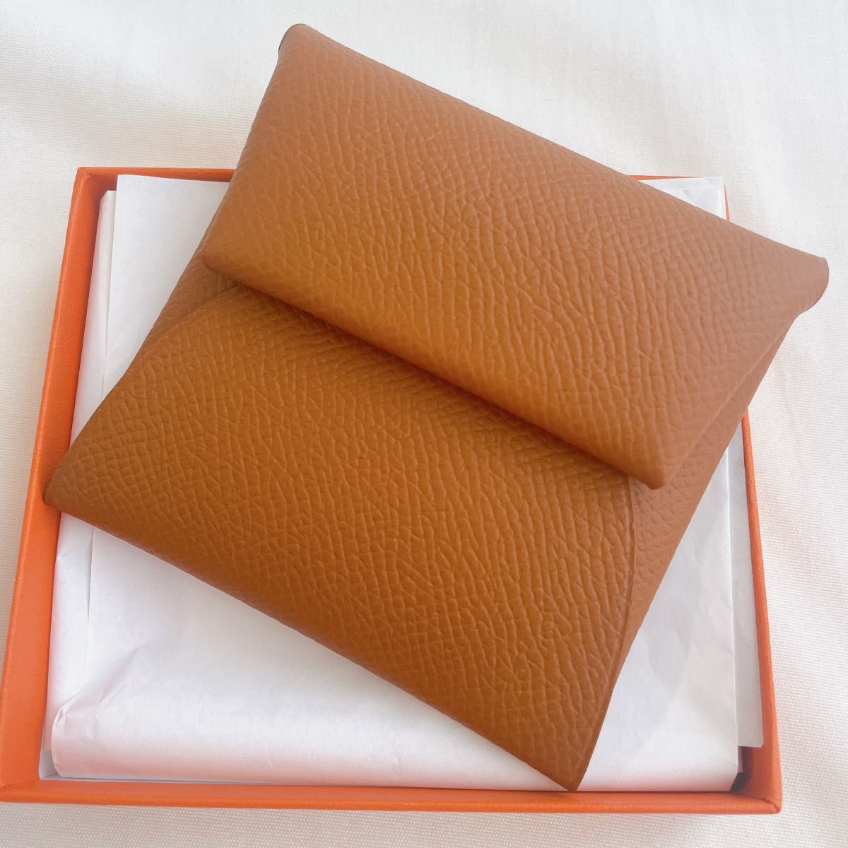 新品未使用】バスティア ヴェルソ コインケース バイカラー HERMES