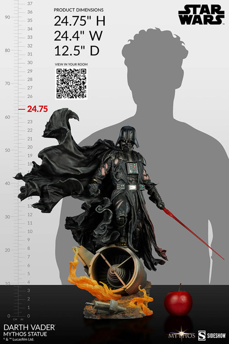 SIDESHOW サイドショウ スターウォーズ ミュトス ダースベイダー SIDESHOW サイドショウ スターウォーズ ミュトス ダースベイダー