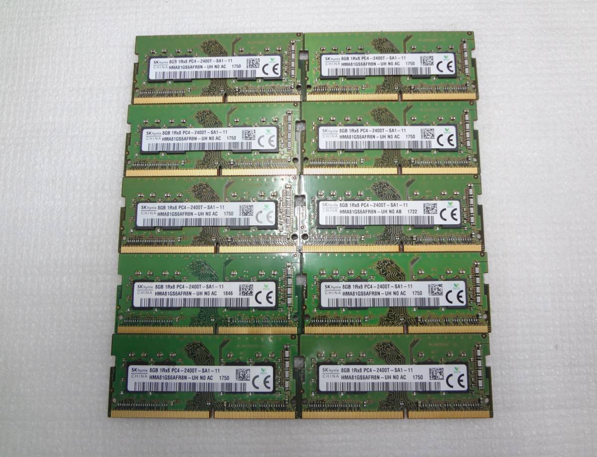 8GB 1Rx8 PC4 2666V SA1 11 ノートパソコンメモリ8GB