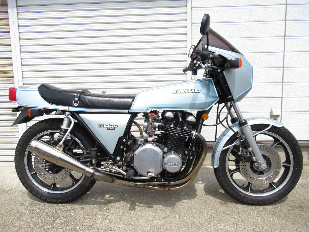 ヤフオク! - カワサキ Z1-R 極上 低走行5400マイル エンジンO...