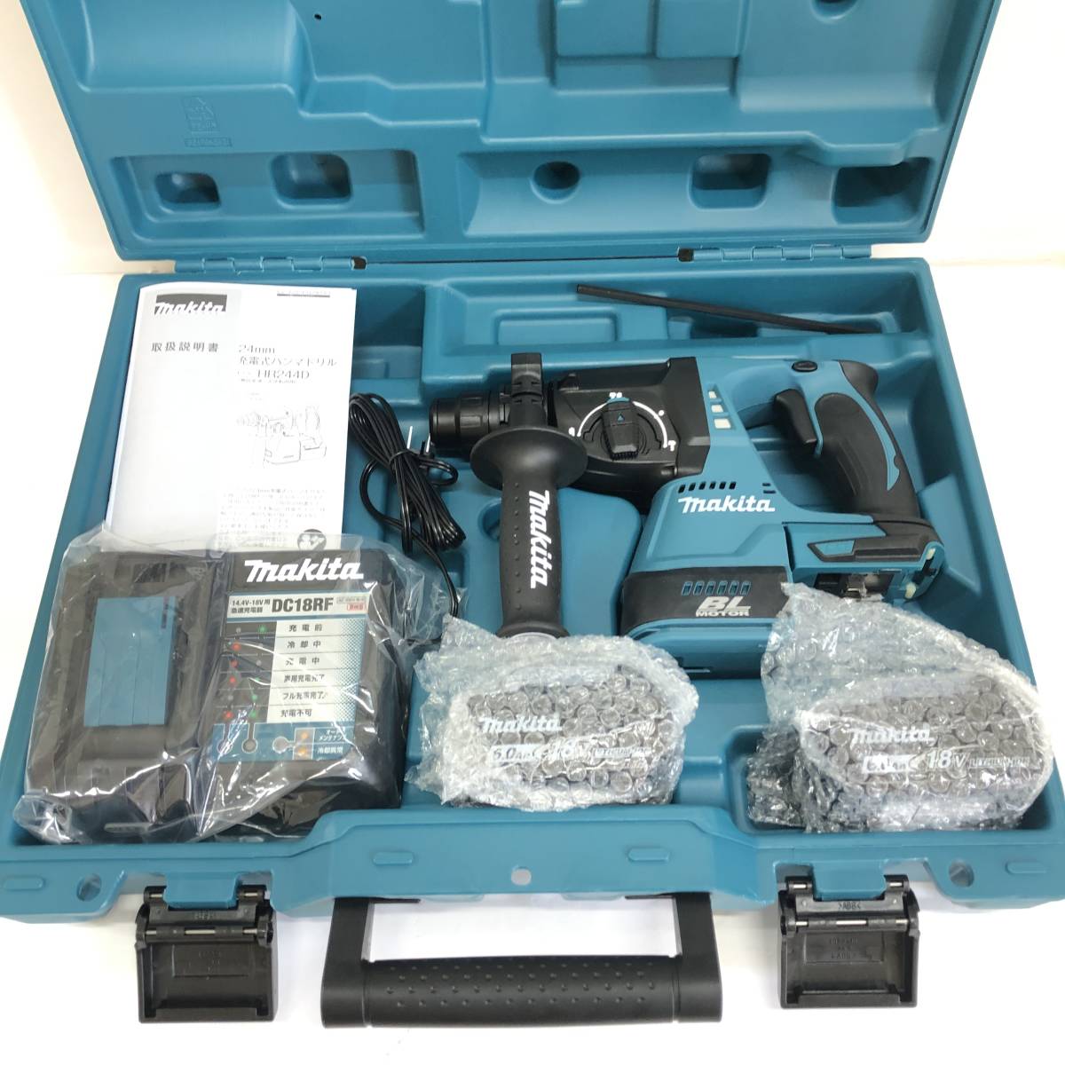 領収書可】makita マキタ HR244DRGX 18V 6.0Ah 24mm 充電式