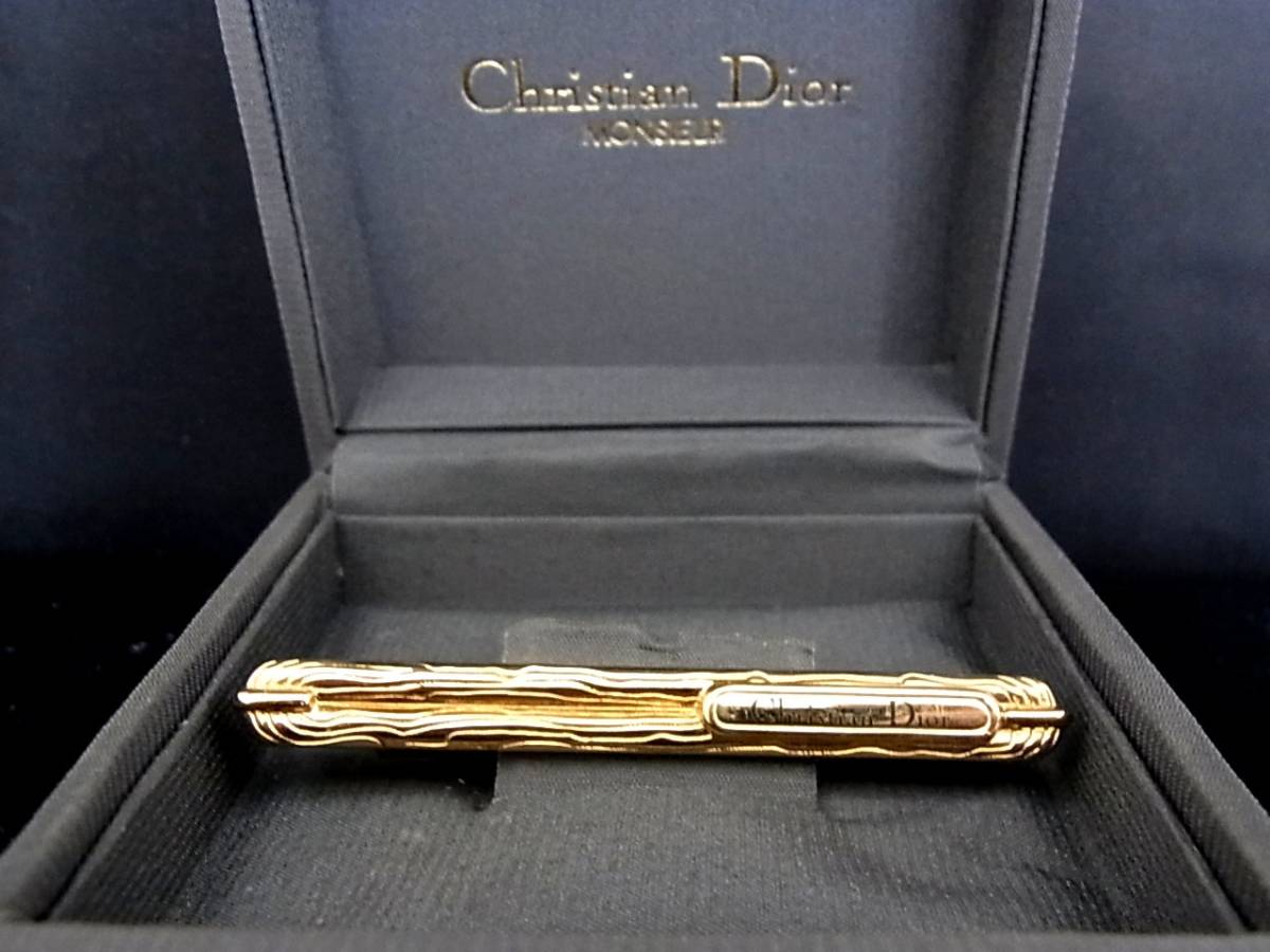 *N4443*# new goods #[Dior] Dior [ Gold ]# necktie pin!