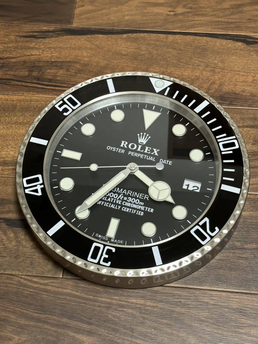 非売品 販促用 ロレックス ROLEX サブマリーナ 壁掛け時計