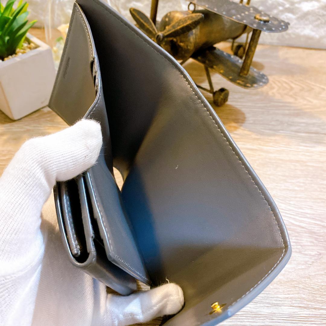 セリーヌ スモールトリフォールド コンパクトウォレット 三つ折り財布