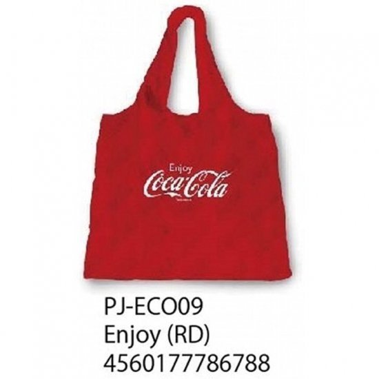 コカコーラ COKE エコバック レッド コーラ雑貨 アメリカン雑貨の画像1