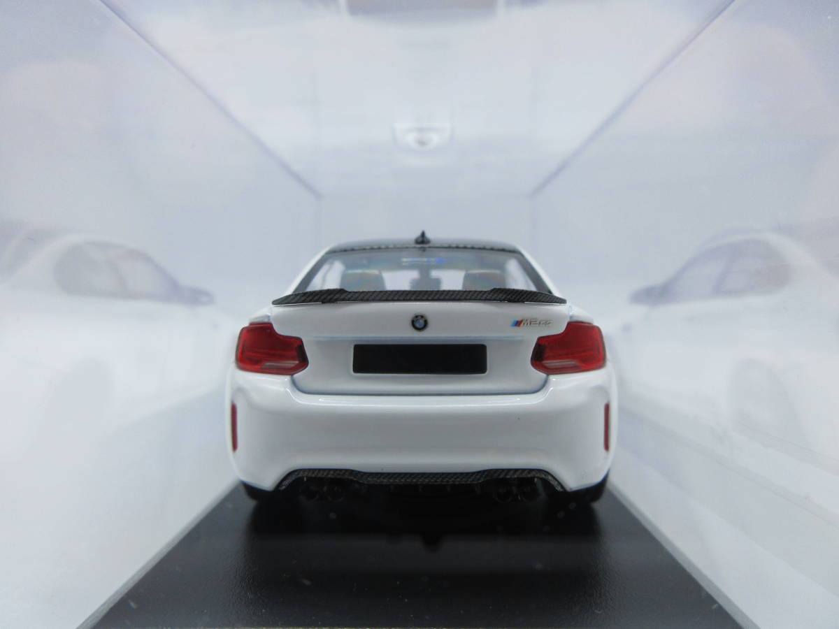 1/43 ミニチャンプス　BMW M2　CS 2020　540台限定品　ミニカー　ホワイト　ブラックホイール_画像4