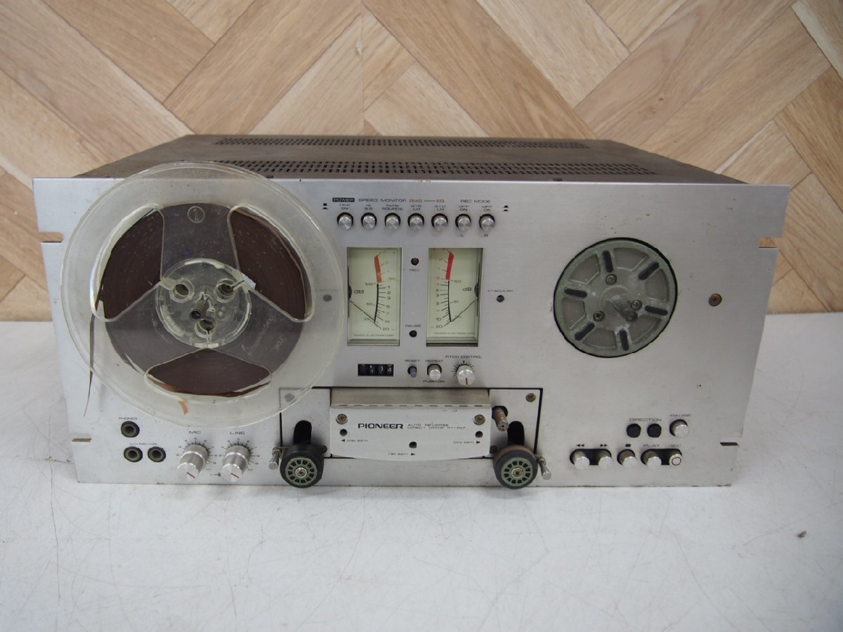 ☆【1K0512-11】 Pioneer パイオニア オープンリールデッキ RT-707