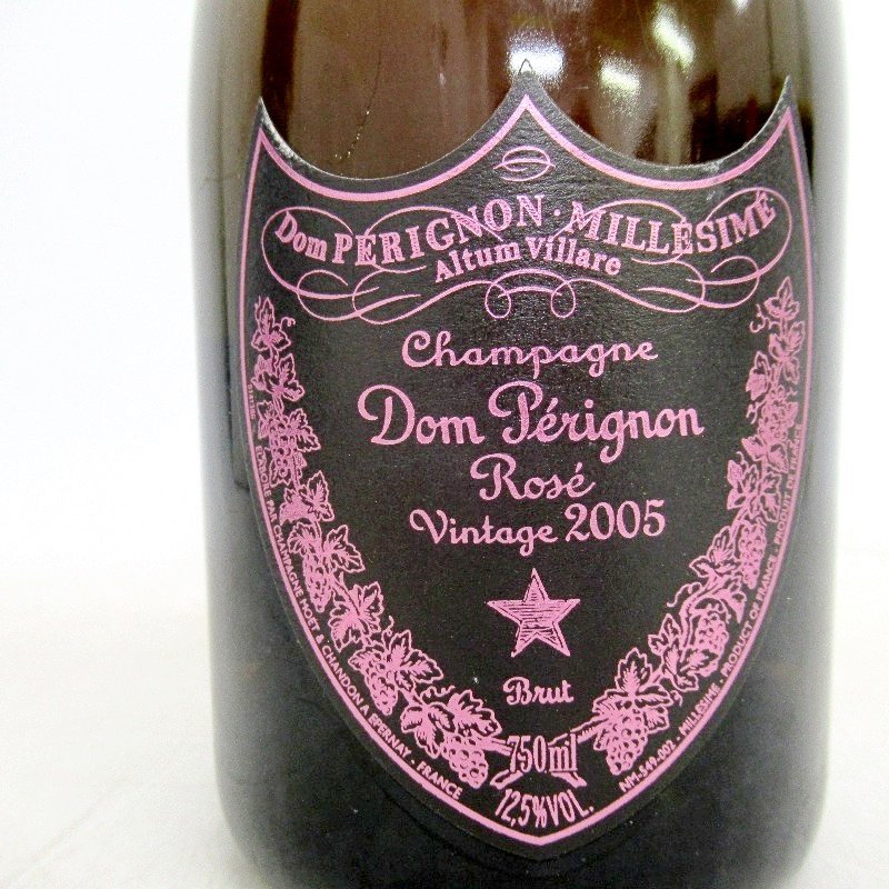 シャンパンドンペリニヨン ヴィンテージ ロゼ 2005 750ml