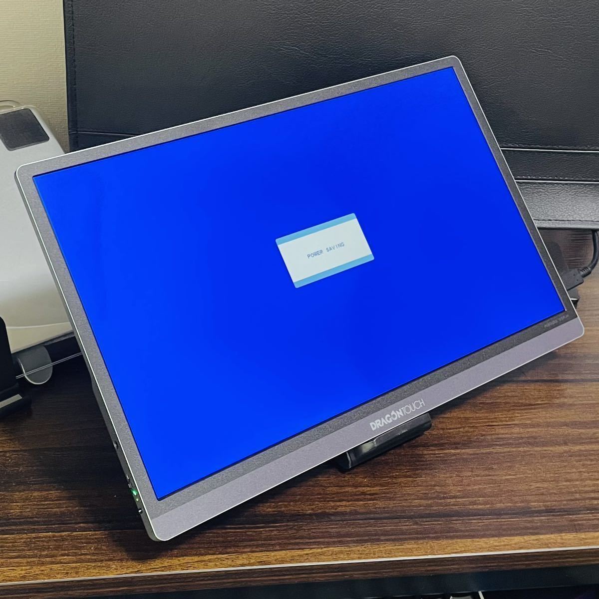 人気商品】 Dragon Touch モバイルモニター 4K 15.6インチIPS液晶