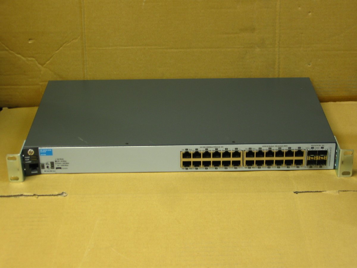 ▽HP Aruba 2530 スイッチシリーズ 2530-24G J9776A スイッチ 中古 ギガビット 24ポート RJ-45 4ポート SFP_画像1