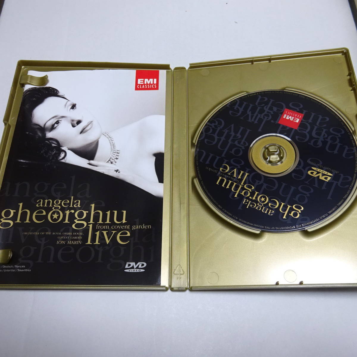 輸入DVD「ゲオルギュー / オペラ・リサイタル 〜ライヴ・アット・コヴェント・ガーデン」Gheorghiu/Live at Covent Garden_画像3