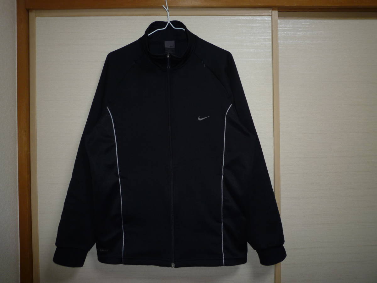 ナイキ ジャージジャケット 黒 Lサイズ