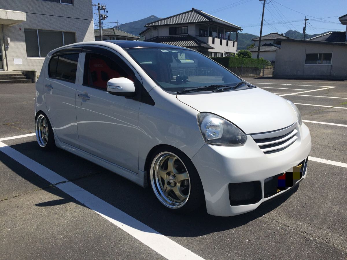 * private exhibition * H24 inspection 31 year 5 month Daihatsu Mira e:S beautiful! mileage 67000km modified automobile recognition ending! custom vehicle! can ride immediately!