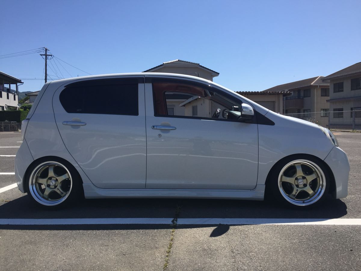 * private exhibition * H24 inspection 31 year 5 month Daihatsu Mira e:S beautiful! mileage 67000km modified automobile recognition ending! custom vehicle! can ride immediately!