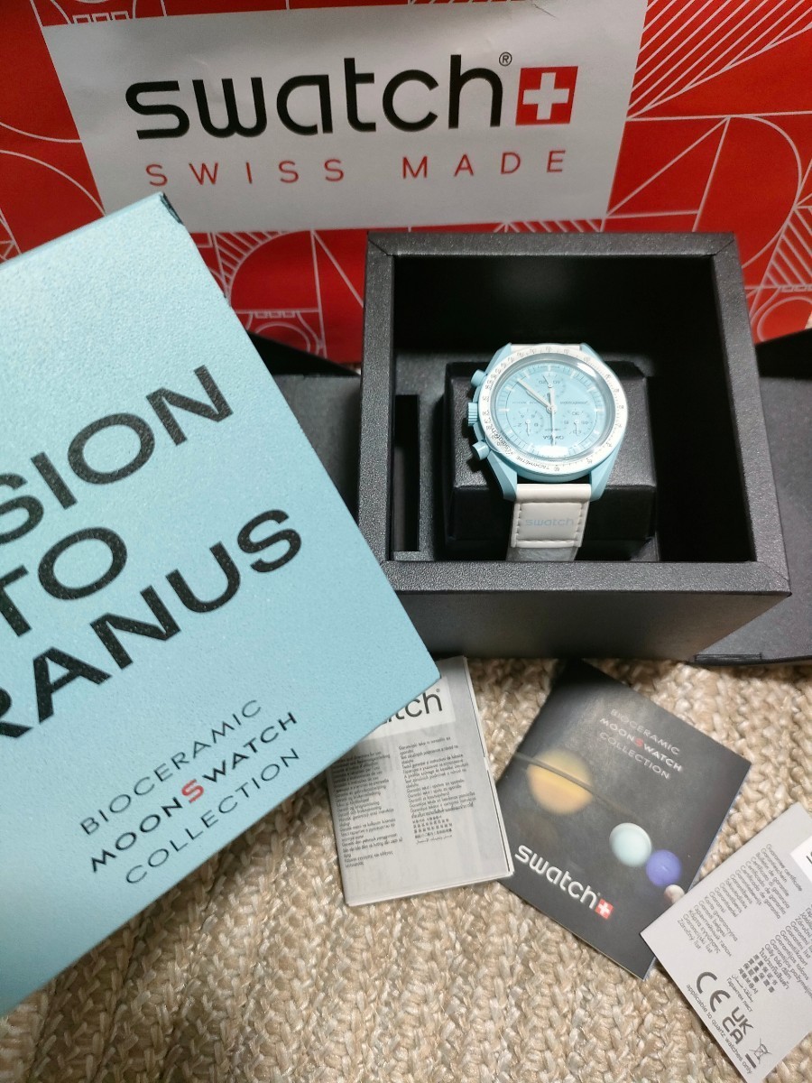 超激安特価】 swatch - スウォッチオメガ swatch omega mission to