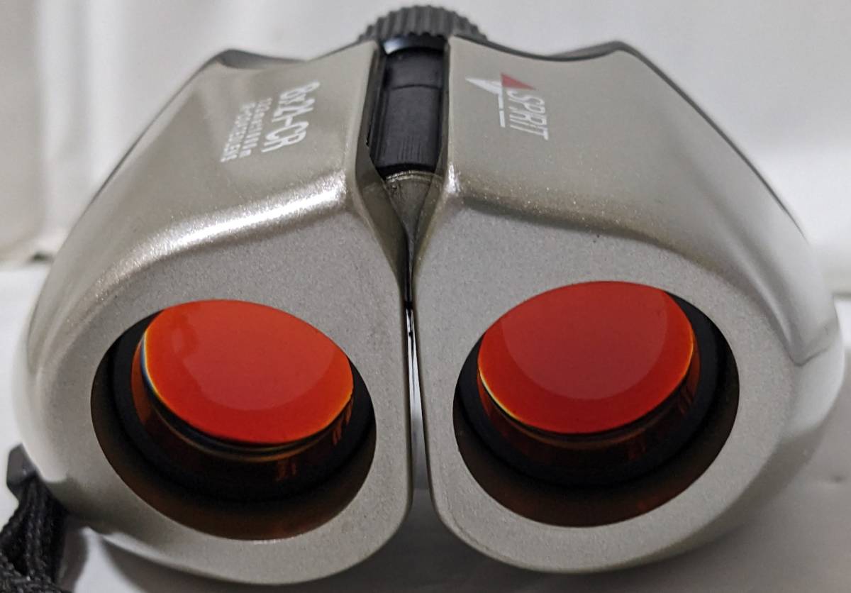 双眼鏡　NASHICA　COMPACT BINOCULARS　8×21 CR-IR　軽量/コンパクト/ベーシック/倍率8倍/レッドカラーコーティング/ケース・ストラップ付_画像4