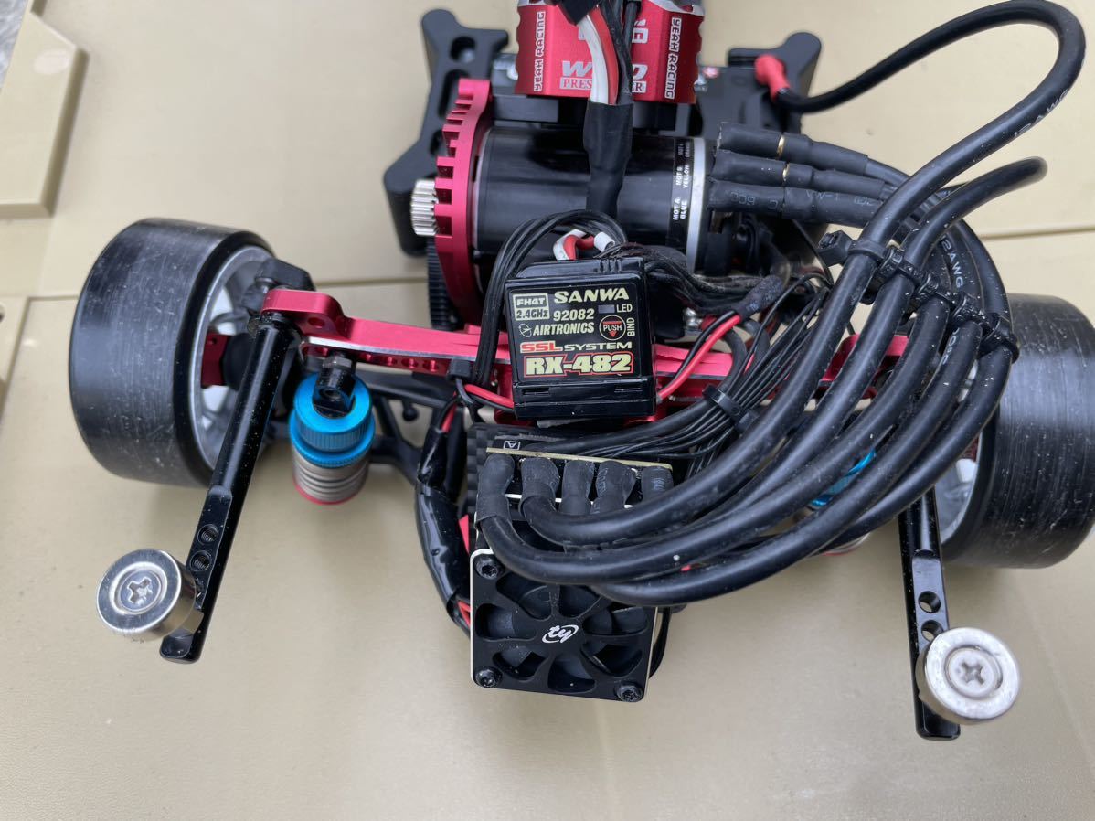 yd-2 sx3 赤 フルセット YD-2 yokomo ラジコン ドリフト トヨタ タミヤ
