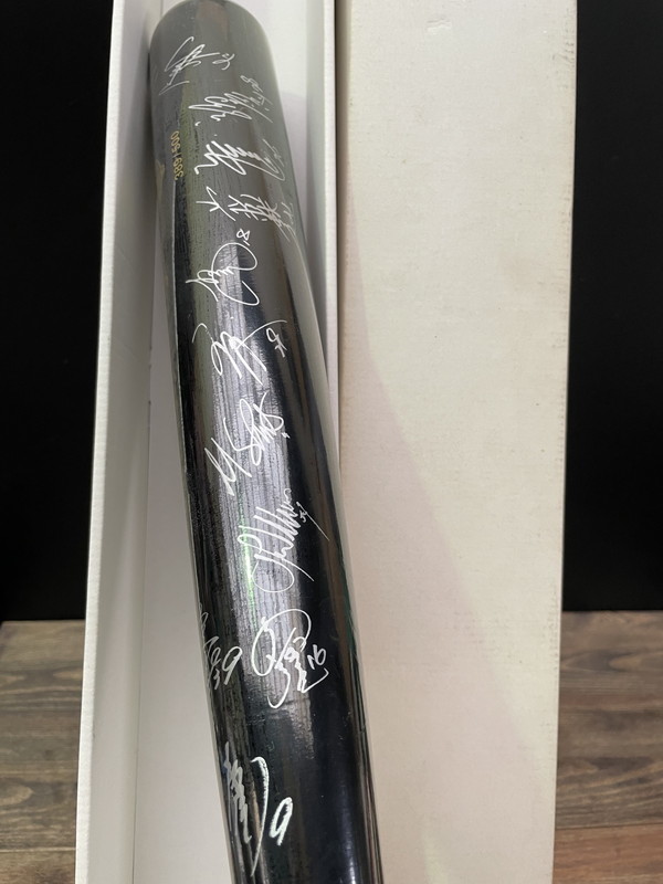 S-180◆500本限定品 阪神タイガース 2005年優勝記念 サイン入りバット 木製バット プロ野球 グッズ エディションナンバーありの画像4