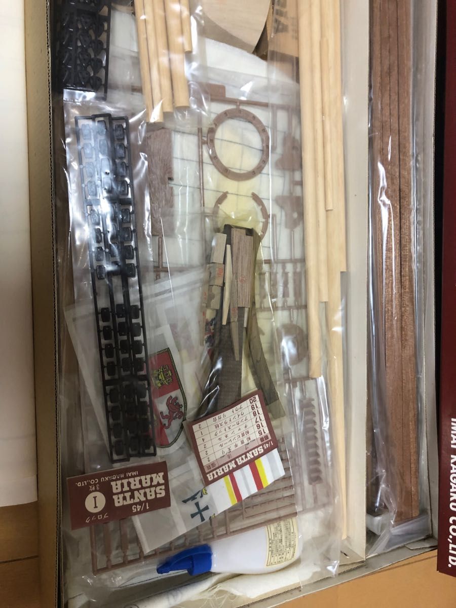 帆船 木製 キット サンタマリア 希少 1/45 イマイ 今井科学 帆 帆船 木製 キット サンタマリア 希少 1/45 イマイ 今井科学 帆