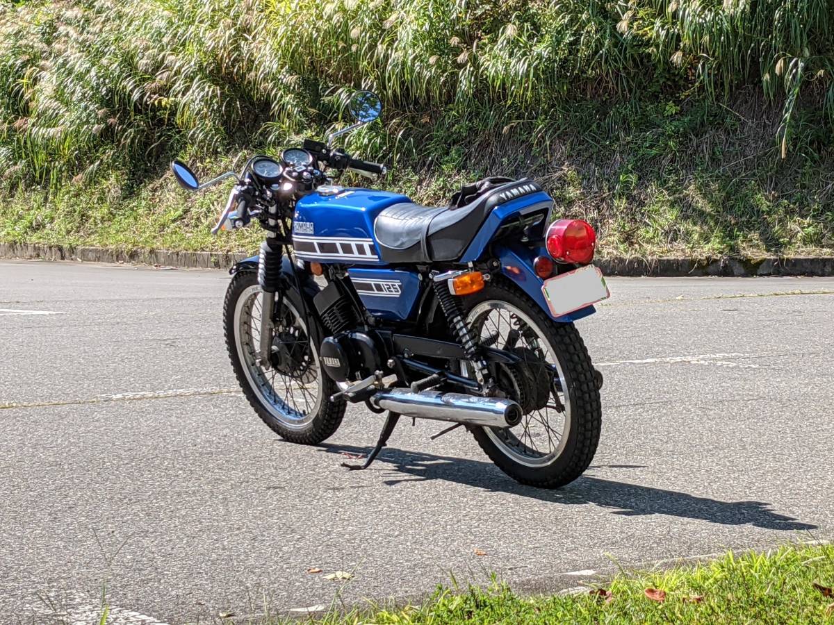 ○YAMAHA RD125Ⅱ(後期) 検索ヤマハRZGTカフェレーサーEXCEL旧車