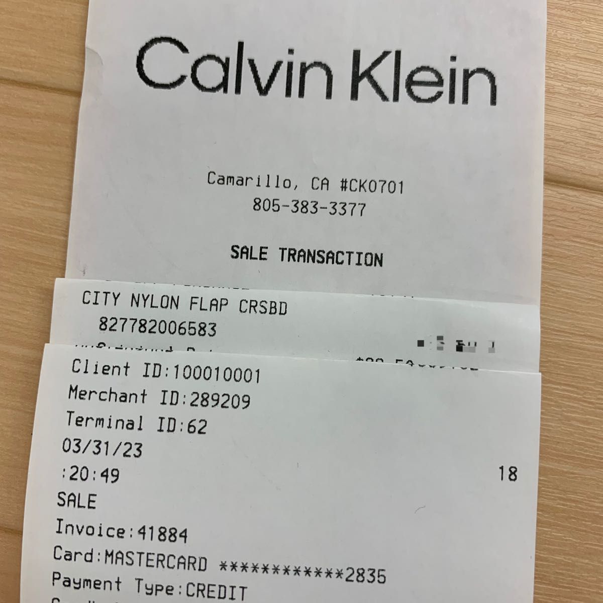 レア品★Calvin Klein Jeans日本未入荷リバーシブルナイロントート