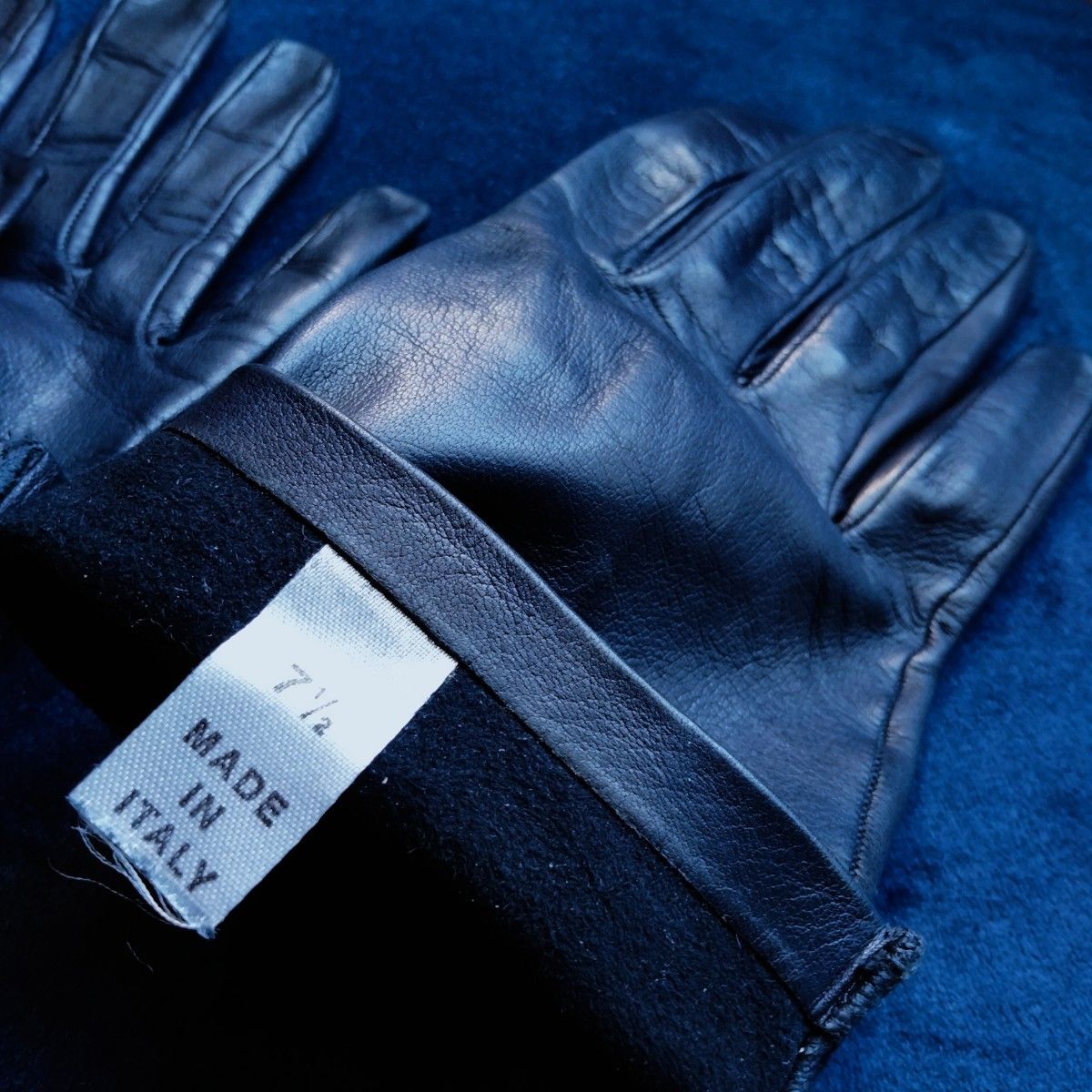 - sermoneta gloves - 革手袋 7 1/2 レザーグローブ