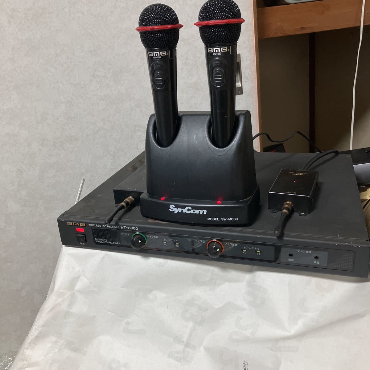高評価新作 カラオケ WT-8000セット W6nUX-m50318335260 ワイヤレス
