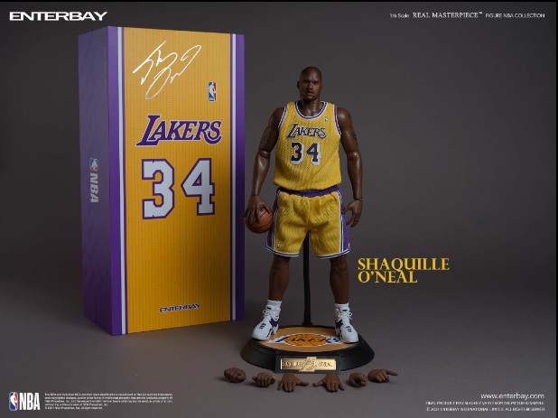 ENTERBAY エンターベイ RM-1085 NBAコレクション シャキール・オニール 1/6スケールアクションフィギュア　新品未開封