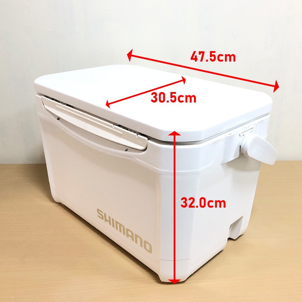 Q シマノ ホリデークール 26L ピュアホワイト LZ-326Q クーラーボックス SHIMANO バッカン ボックス タックルボックス 中古 釣具(30L未満)|売買されたオークション情報、ヤフオク! の商品情報をアーカイブ公開 シマノ(SHIMANO) LZ-326Q HOLIDAY-COOL(ホリデー クール) 260 26L ピュアホワイト 538338