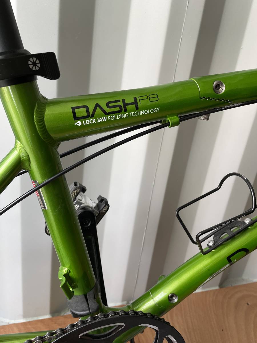DAHON dash P8 2016 20インチ 8段ギア グリーン 折り畳み自転車 ダホン
