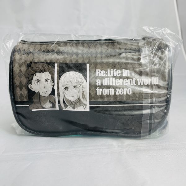 ◆新品◆ Re:Zero Starting Life in Another World Emilia multi pouch Re:ゼロから始める異世界生活 エミリア マルチポーチ スバル リゼロ_画像3