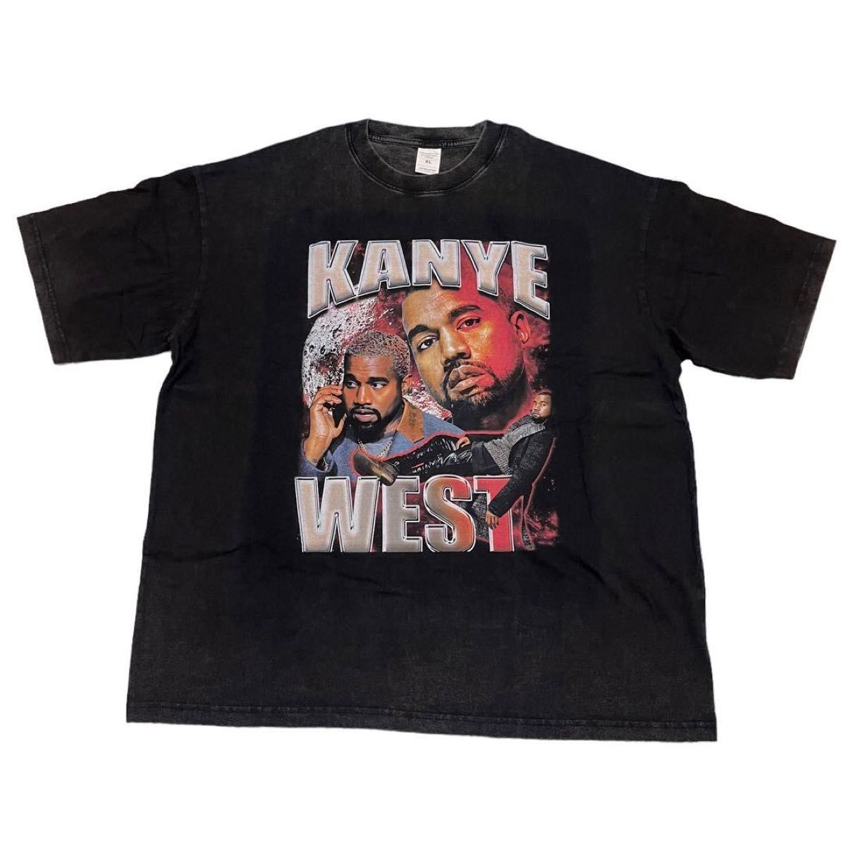 Kanye West　カニエ・ウェスト　Tシャツ　ブラック　XL