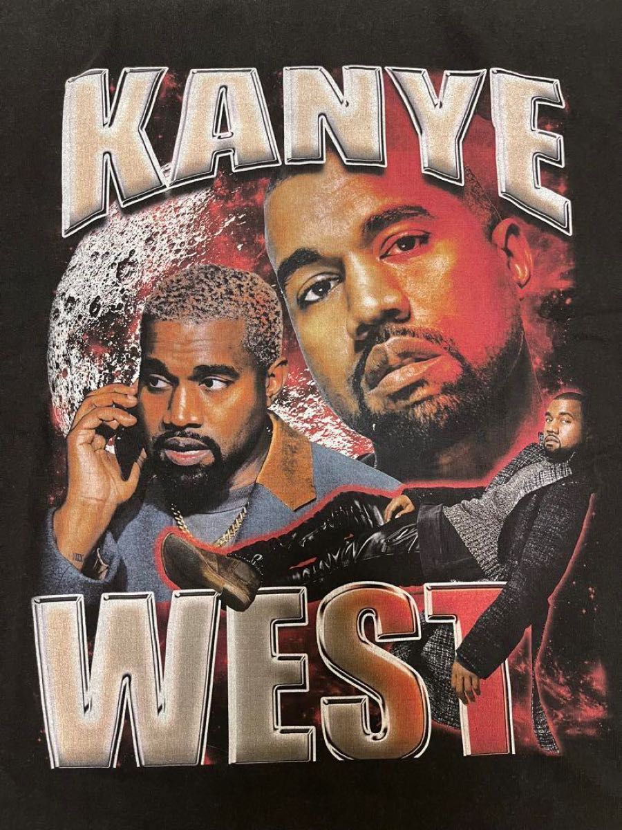 Kanye West　カニエ・ウェスト　Tシャツ　ブラック　XL