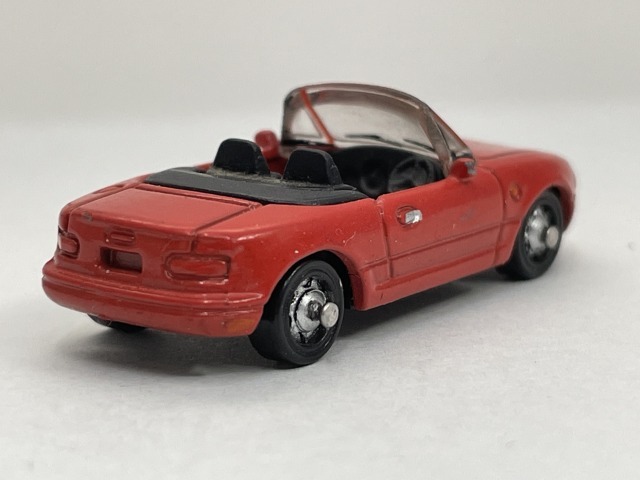 ■★Dydo　NAVIミニチュアカーコレクション　EUNOS　ROADSTER（ロードスター）（赤）_画像2