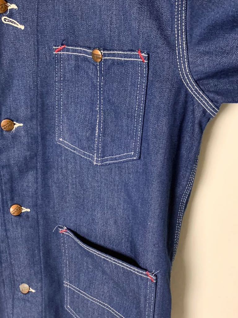 60s 70s Montgomery Ward デニム カバーオール USA製 ビンテージ