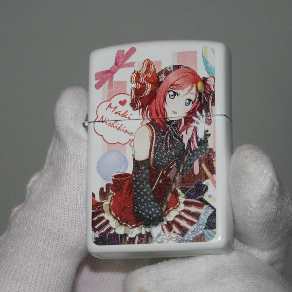 【ラブライブ】西木野真姫 オイルライター ライター #zippo #ジッポー #ジッポ #チャッカマン #キャンプ #焚き火 #花火 #防災_画像1