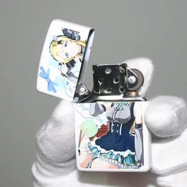 【ラブライブ】絢瀬絵里 オイルライター ライター #zippo #ジッポー #ジッポ #チャッカマン #キャンプ #焚き火 #花火 #防災_画像2